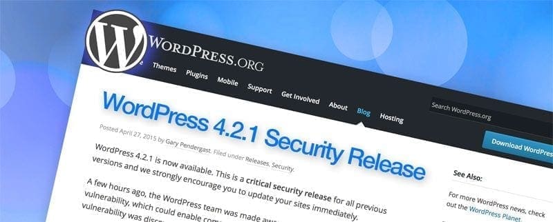 Recent WordPress exploit. Get Up To Speed, Securing WordPress.