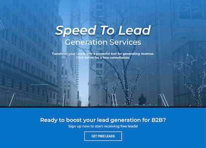 Speed to Lead Generation