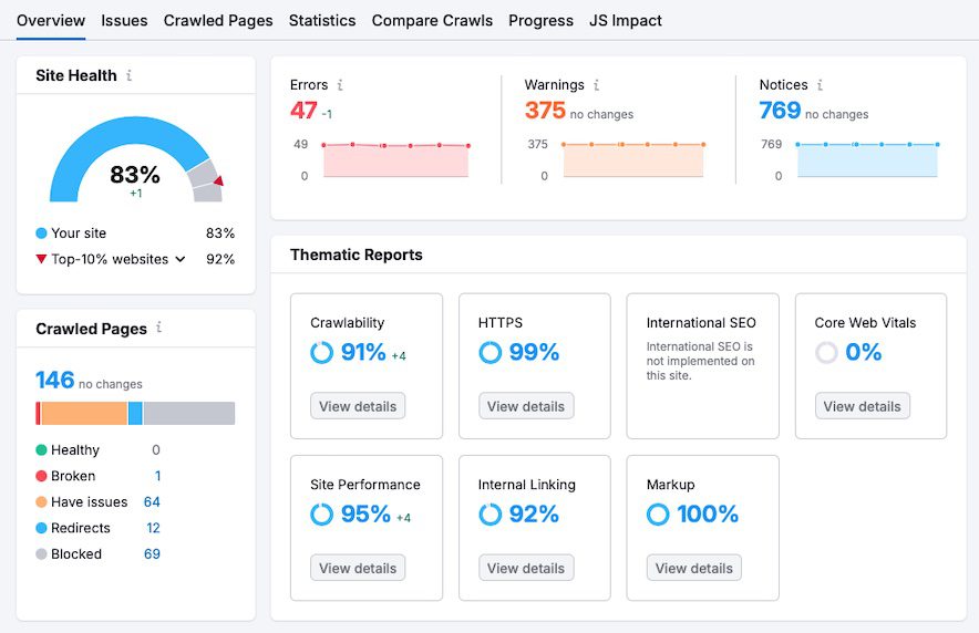 professional website audit