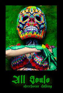 sugar skull art mask