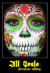 sugar skull art face